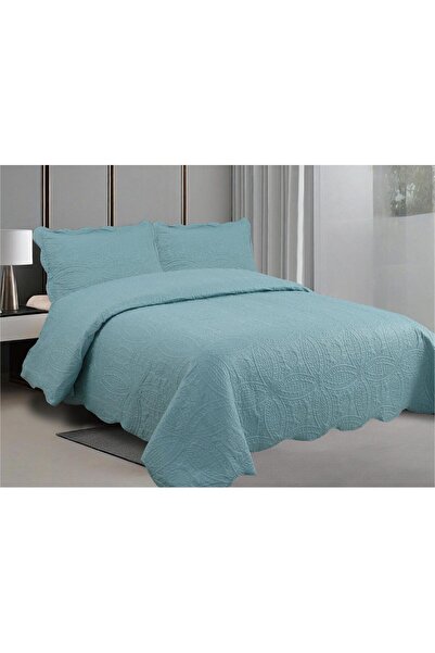 Linea Home ΣΕΤ ΚΟΥΒΕΡΛΙ ΠΕΤΡΟΛ ΜΟΝΟΧΟΧΡΩΜΟ 2 ΤΕΜΑΧΙΩΝ 160 × 220 cm + (1 )50 ×...