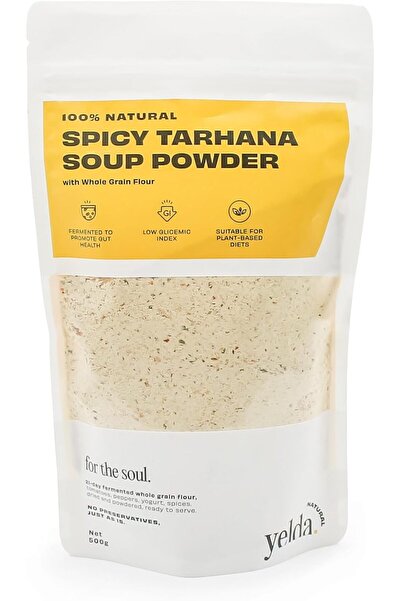 Yelda Natural Acılı Tarhana 500 gr - Yerli Tohum Un ve Doğal İçerik