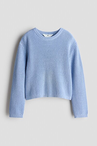 H&M Lastik Örgülü Kazak