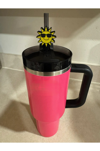DU&ER Decorative Straw Ornament, Cup and Thermos Accessory