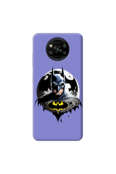 Other Xiaomi Poco X3 /X3 Pro Batman 3 Purple Colored Silicone TPU Θήκη