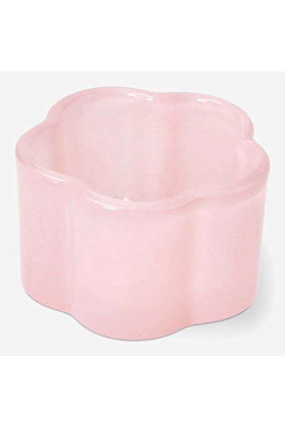 Flying Tiger Copenhagen Pembe Çiçek Şeklinde Tealight Mumluk