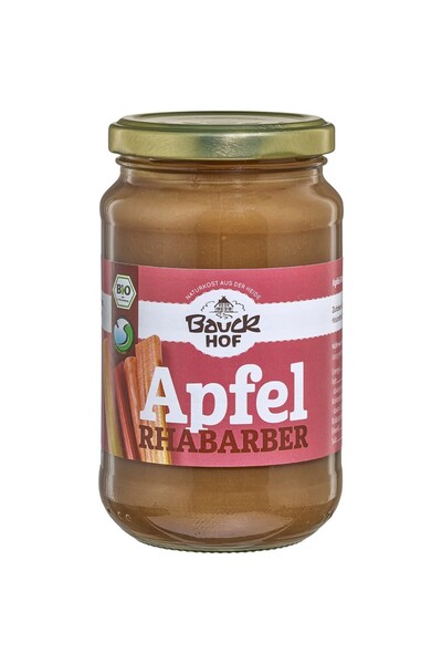 Bauckhof Piure de mere cu rubarba,