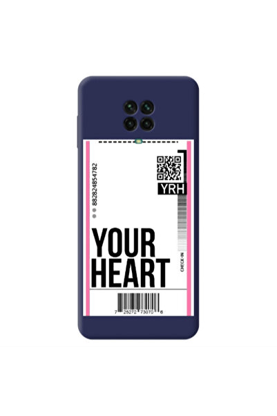 Other Xiaomi Redmi Note 9 Pro Your Heart YRH Dark blue Colored Silicone TPU Θήκη