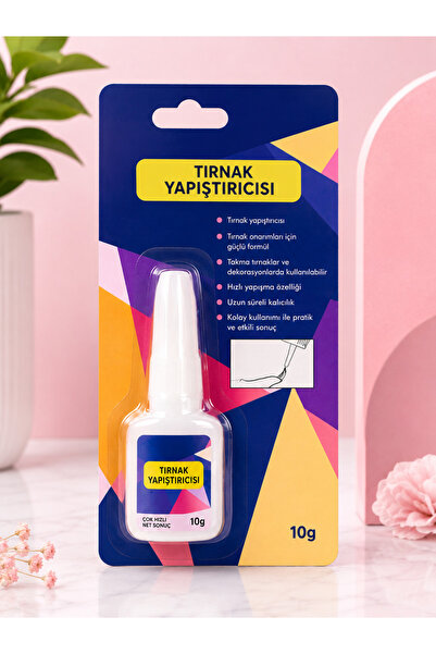Glowchemy Tırnak yapıştırıcı hızlı yapışma ve uzun süre kalıcılık