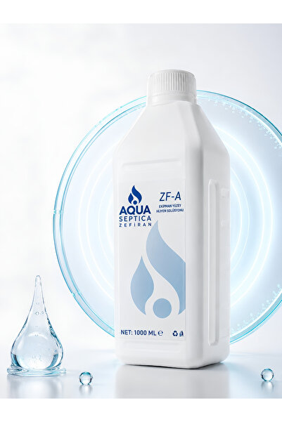 AQUASEPTICA Zefiran Çözelti 1000 ML Yara Cilt Klinik Muayene Dezenfektan Cilt...