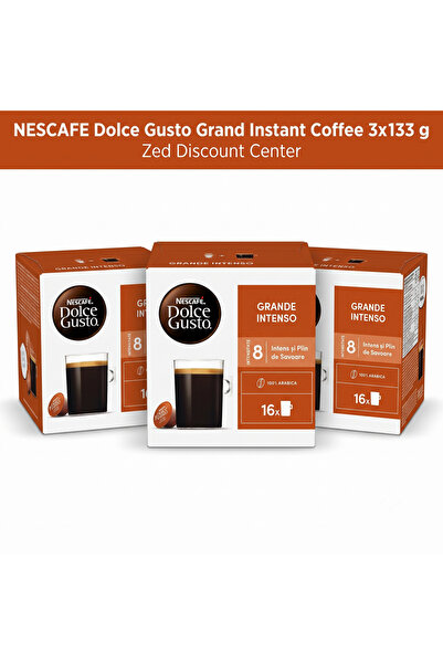 NESCAFÉ NESCAFE Dolce Gusto Grand Cafea Instant 3x133 g