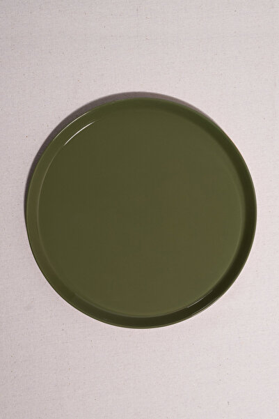 Paşabahçe Faroe Ceramic Dinner Plate Green, Dinner Plate, 1 Piece
