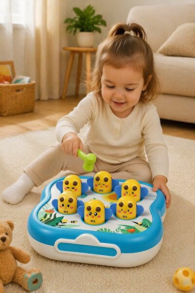 Generic 1 Abs Interactive Whack A Mole Hammer Game Hand Eye Coordination Port...
