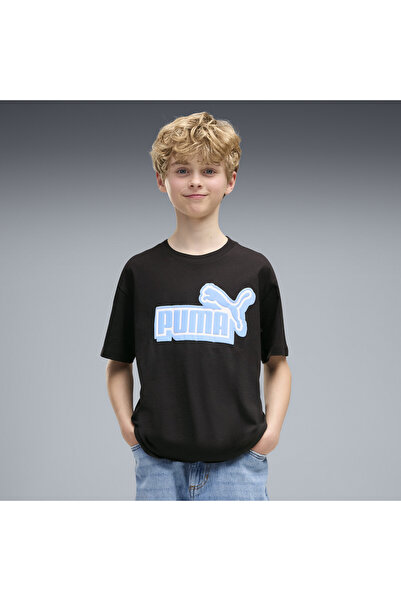 Puma Essentials Logo Lab Relaxed Graphic Tee Jugend