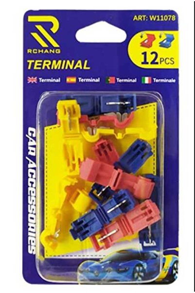 Tradesor Σετ κλέφτες ρέυματος καλωδίου - Clips - T1/T2/T3 - 12pcs - 142023