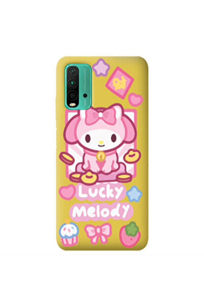 Other Xiaomi Poco M3 Lucky Melody Yellow Colored Silicone TPU Θήκη