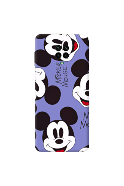Other Xiaomi Redmi Note 9 Pro Mickey Mouse Purple Colored Silicone TPU Θήκη