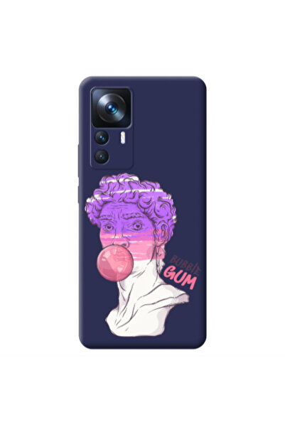 Other Xiaomi Mi 12T Pin Bubble Dark blue Colored Silicone TPU Θήκη
