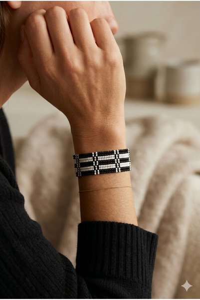 ZGNOVA Handmade Sand Beaded Bracelet