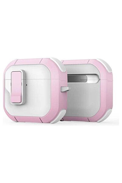 Dux Ducis PECP TPU+PC Θωρακισμένη Θήκη Airpods 4 με Καραμπίνερ, Ανθεκτική Θήκ...