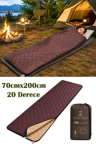 Binbirreyon Sac de dormit 20 de grade Sac de dormit pentru camping 70CMX200CM...