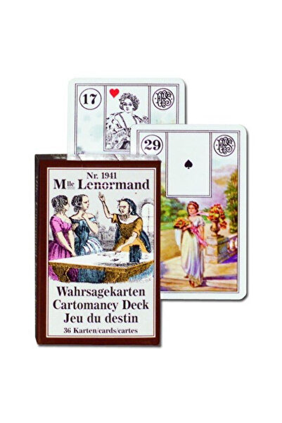 Piatnik Carti de joc pentru cartomantie "Mademoiselle Lenormand - Jocul Desti...