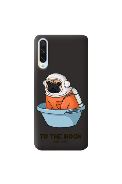Other Xiaomi Mi 9 Lite To the moon Black Colored Silicone TPU Θήκη