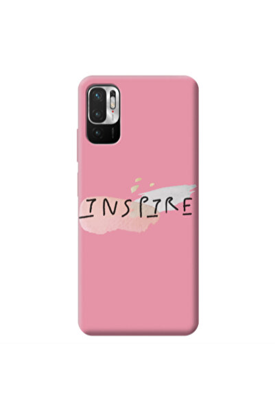 Other Xiaomi Redmi Note 10 Pro 5G Inspire Pink Colored Silicone TPU Θήκη