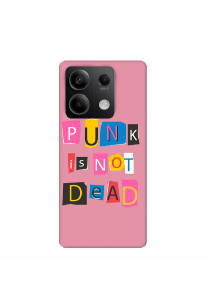 Other Xiaomi Redmi Note 13 5G Punk is not Dead Pink Colored Silicone TPU Θήκη