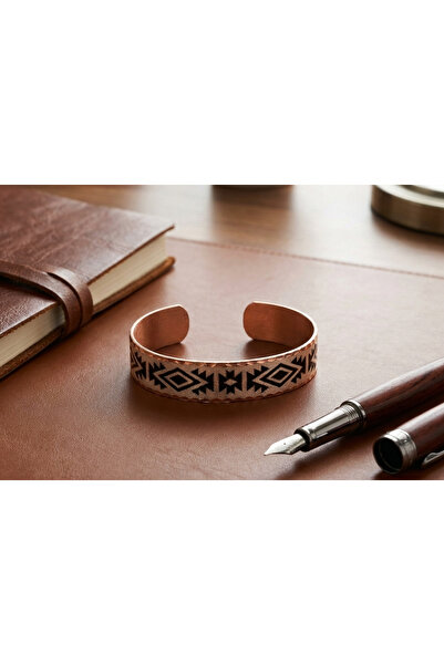 Erol Bakır New Series 2082 Bijouterie Bracelet 100% Handmade Copper