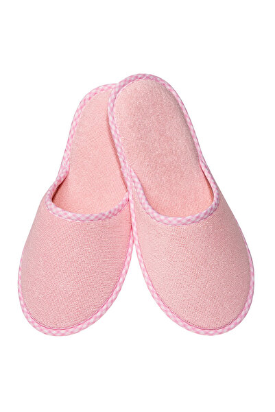 Amaryllis Slippers Γυναικεία παντόφλα δωματίου από πετσετέ ύφασμα, ροζ, βαμβα...