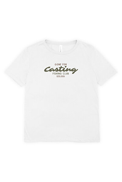 Casting Unisex Premium Penye Balıkçı Tasarım Tişört