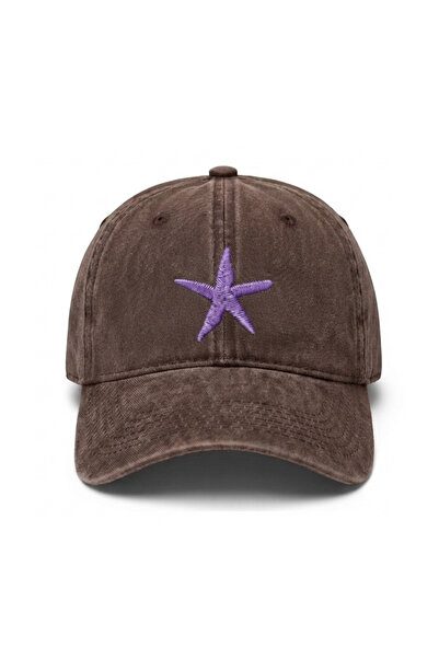 Tresore ''Starfish'' Embroidered Washable Hat /''Starfish'' Embroidered Washa...