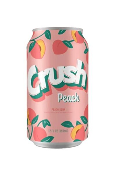 Crush Peach Soda 355ml