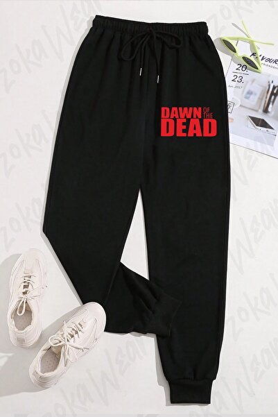 ZOKAWEAR Unisex Dawn of the Dead Logo Printed Sweatpants