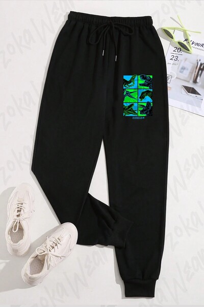 ZOKAWEAR Unisex Jurassic World Fallen Kingdom Printed Sweatpants
