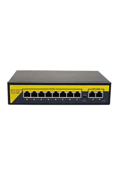 Tradesor Switch καταγραφικού POE με 8 υποδοχές - 10/100Mbps - 300020