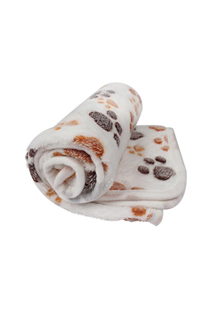 Choice1 L white Warm Fluffy Pet Bed Blanket Thick Soft Wool Plush Mat Breatha...