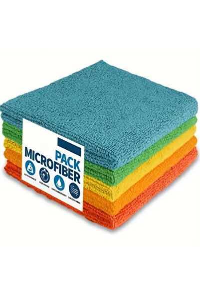 Choice8 5pcs Mixed colors 20/10/5pcs Microfiber Cleaning Cloth, Dishwashing C...