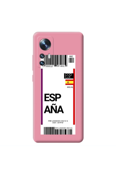 Other Xiaomi Mi 12 Espana Arrival Pink Colored Silicone TPU Θήκη