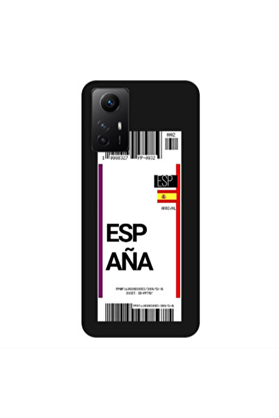 Other Xiaomi Redmi Note 12s Espana Arrival Black Colored Silicone TPU Θήκη