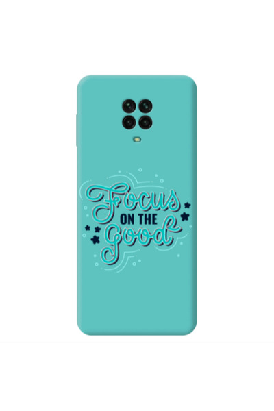 Other Xiaomi Redmi Note 9 Pro Focus On The Good Turquoise Colored Silicone TP...