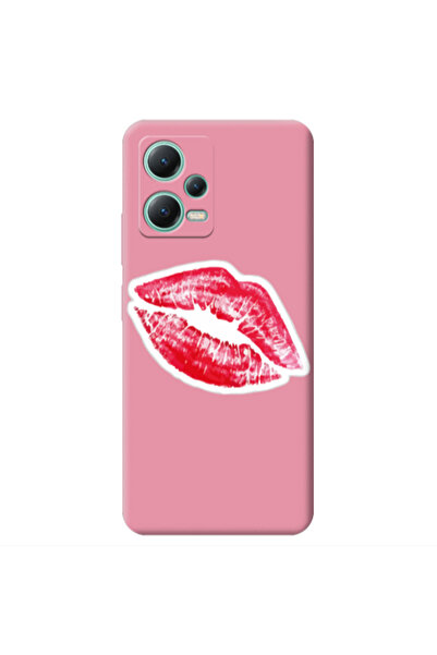 Other Xiaomi Redmi Note 12 Pro 5G Faint Kiss Pink Colored Silicone TPU Θήκη