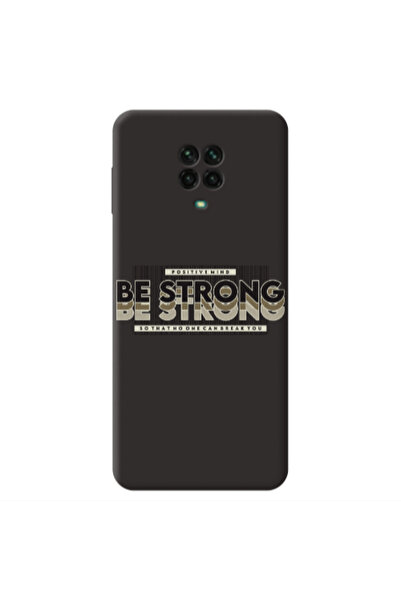 Other Xiaomi Redmi Note 9 Pro Positivemind Black Colored Silicone TPU Θήκη