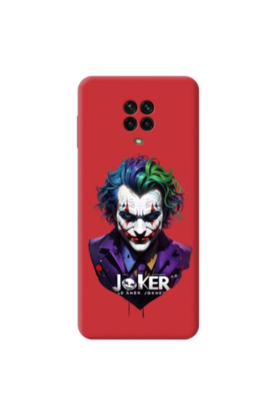 Other Xiaomi Redmi Note 9 Pro Le amer Joker Red Colored Silicone TPU Θήκη