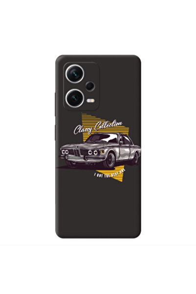 Other Xiaomi Poco X5 Classy Collection Black Colored Silicone TPU Θήκη
