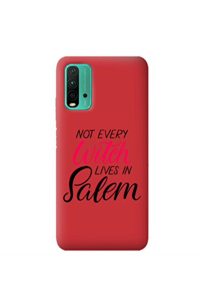 Other Xiaomi Poco M3 Not every witch lives in salem Red Colored Silicone TPU ...