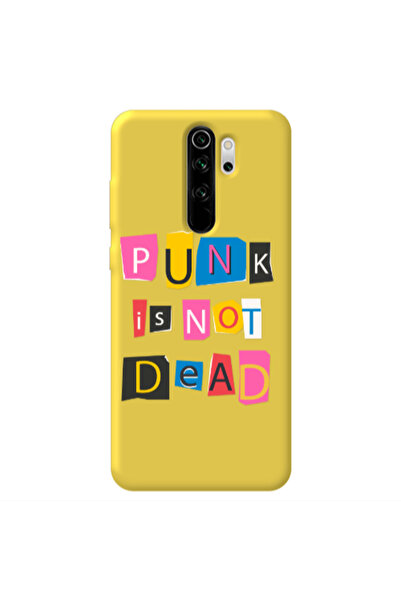 Other Xiaomi Redmi Note 8 Pro Punk is not Dead Yellow Colored Silicone TPU Θήκη