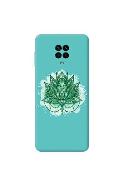 Other Xiaomi Redmi Note 9 Pro Witch leaf Turquoise Colored Silicone TPU Θήκη