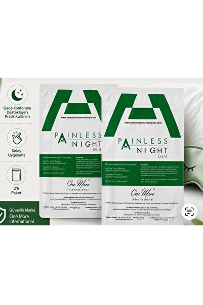One more international ONE MORE Painlessiss Ağrı Bandı S.K.T 2028 ( 2 PAKET )