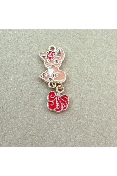 Choice7 Silver Plated 10pcs Cartoon Anime Charms for Jewelry Making Enamel Ne...