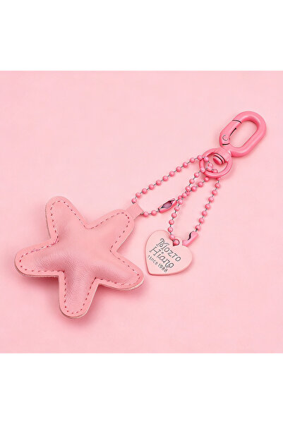 Choice pink 2026 Fashion Heart Keychain Unisex 7 Colors Available Backpack Sc...