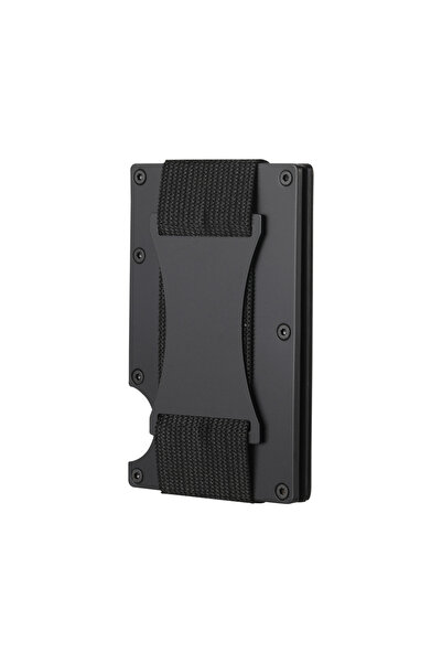 Choice black New Slim Fashion RFID Protection Card Holder Men Women Aluminum ...