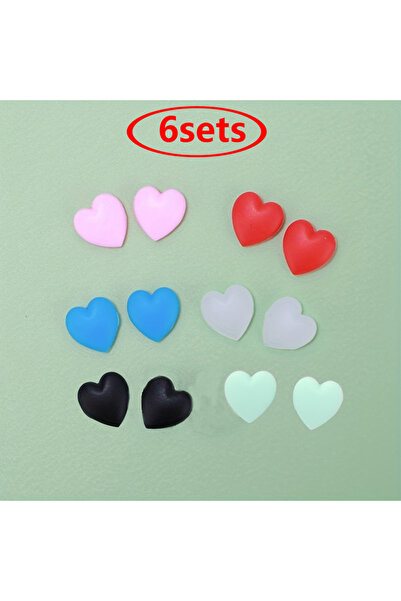 Choice1 6sets 6sets Heart Glasses Ear Grip Cute Love Sports Eyeglasses Ear Ho...